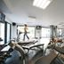 Hotel Tahiti Nui fitness room in Papeete with treadmills, exercise bikes and strength machines