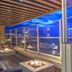 Pueblo Bonito Pacifica Resort and Spa, Cabo San Lucas: oceanfront lounge with fire pits and glass railing