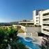 Park Hotel Mirabeau in Gasperina with a pool, sea view, and modern exterior under clear blue skies