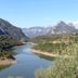 Turismo Rurale Belvedere Pradonos in Dorgali overlooking a river valley and mountains