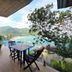 Cocohut Beach Resort in Ko Pha Ngan with terrace seating and lagoon and mountain views