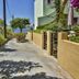 Haraki Mare Studios & Apartments in Rhodes with a garden path leading toward the sea