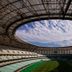 Sultan Inn Boutique Hotel Baku stadium-style interior with oval open roof and seating