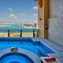 Arjaan by Rotana - Dubai Media City: private plunge pool with Dubai skyline and sea view