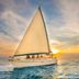Marquis Los Cabos, Resort & Spa - Adults Only sailboat on the sea at sunset in San José del Cabo