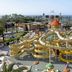 Titanic Deluxe Lara in Antalya with large water slides, splash area and sea view