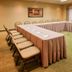 Holiday Inn Express Saltillo Zona Aeropuerto meeting room with U-shaped conference table and chairs