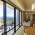 Moon Ocean Ginowan Hotel & Residence room with balcony and ocean view in Ginowan