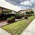 Unaway Hotel Occhiobello A-13 in Rovigo with garden walkway, lawn and outdoor terrace