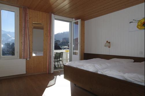 Minotel Bellevue - Spiez - Bedroom