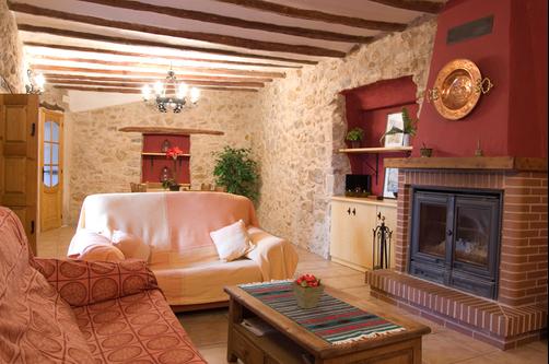 Casa Rural Ildum Plaza - Castellón - Living room