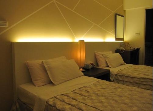 Breeze & Waves A Seaside Inn - Kinmen - Bed