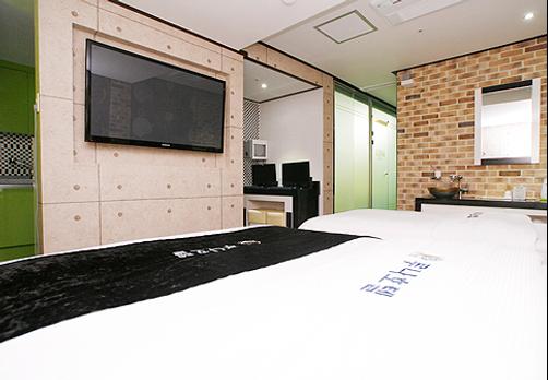 Goodstay Luna Hotel - Osan - Bedroom