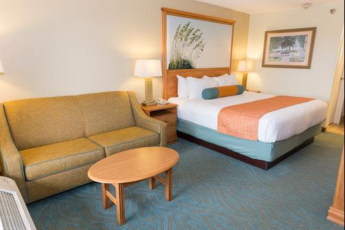 Best Western Plus Siesta Key Gateway - Sarasota - King bedroom