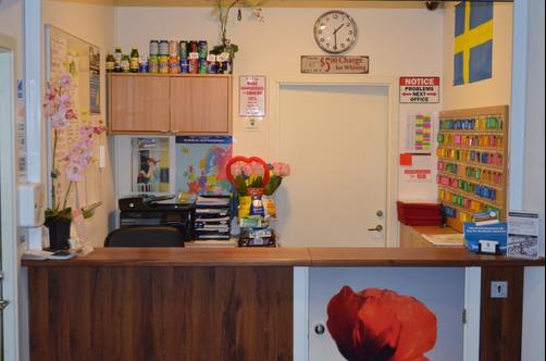 Interhostel - Stockholm - Front desk