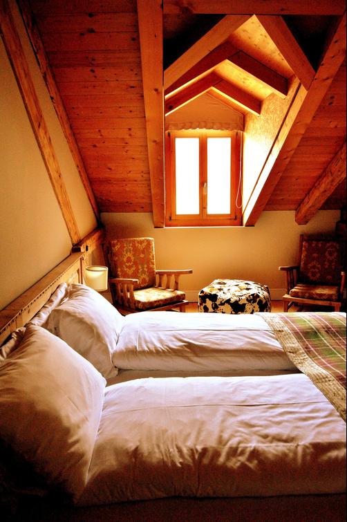 Hotel Bernina 1865 - Samedan - Bedroom
