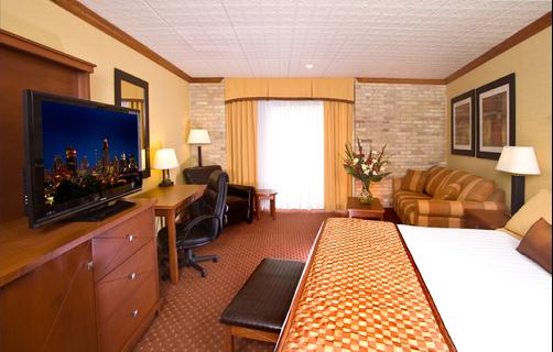 Riverwalk Plaza Hotel - San Antonio - King bedroom