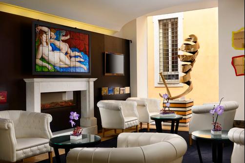 The First Luxury Art Hotel Roma - Rome - Lobby