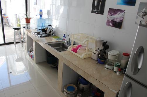 Blue Almond Hostel - San Andres - San Andres Island - Kitchen