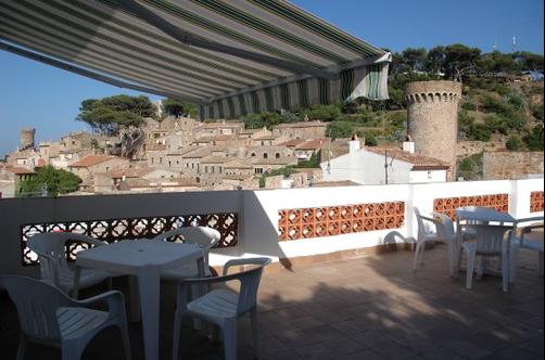 Fonda Lluna - Tossa de Mar - Patio