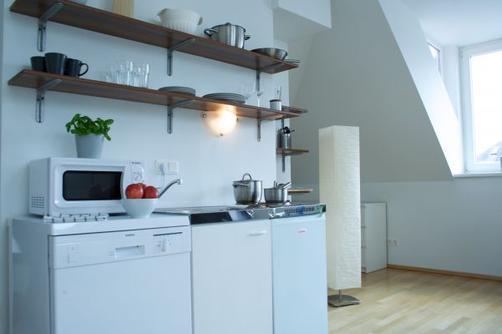 Vienna Urban Resort Apartments - Vienna - Kitchen