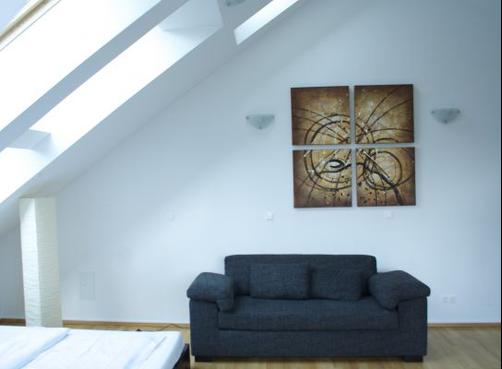 Vienna Urban Resort Apartments - Vienna - Living room