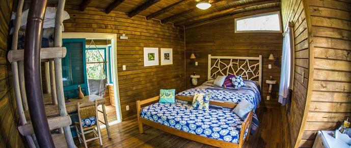 Pousada Refugio Ecologico Pedra Afiada - Praia Grande (Santa Catarina) - Bedroom