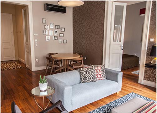 Kapital Inn Budapest - Budapest - Living room