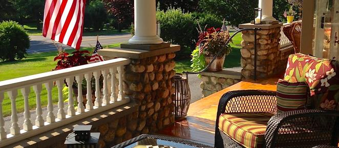 1837 Cobblestone Cottage - Canandaigua - Balcony
