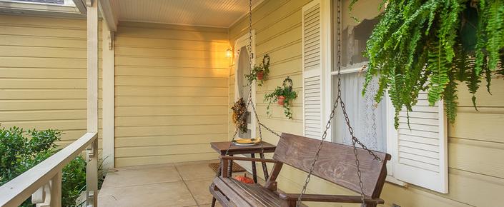 Lillie Marlene, A Fredericksburg, Texas Guesthouse - Fredericksburg - Patio