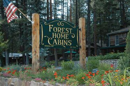 Forest Home Cabins - Ruidoso - Front desk