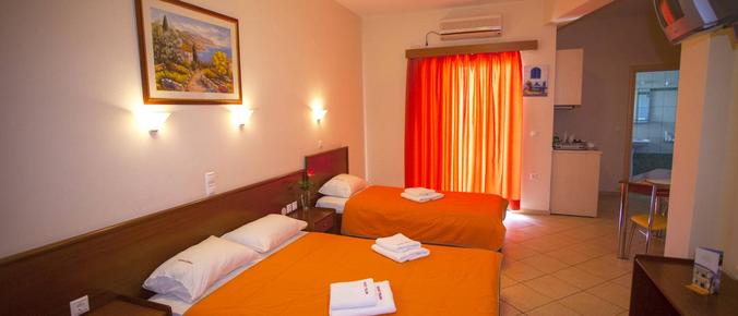 Hotel Loukas & Apartments - Vráchos - Double room