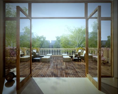 Hotel Plaza Central Canning - Ezeiza - Patio