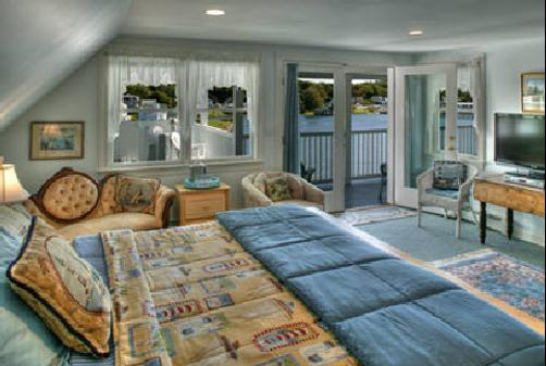 Blue Heron Seaside Inn - Boothbay Harbor - Bedroom