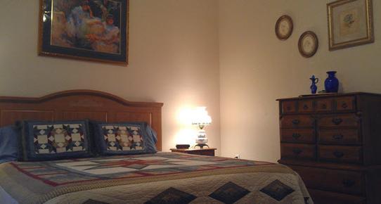 Dinosaur Trail Cabins & Cottages - Granbury - Bedroom