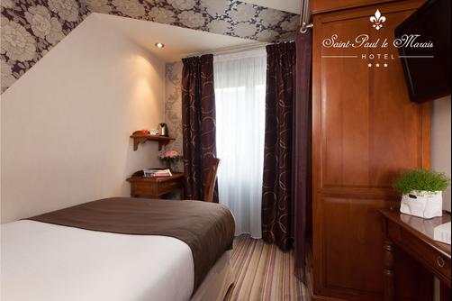 Hotel Saint Paul Le Marais - Paris - Bedroom
