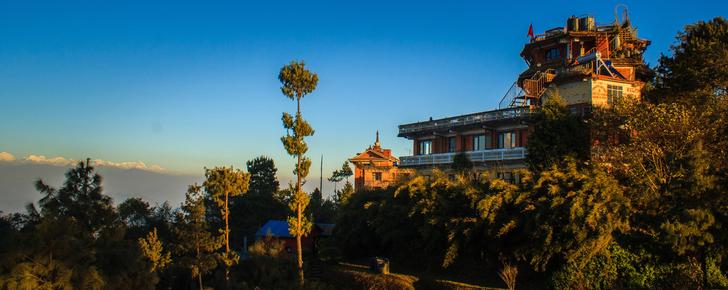 Peaceful Cottage & Cafe du Mont - Nagarkot - Outdoors view