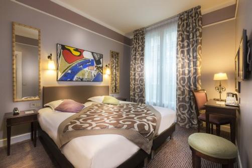 Hotel du Bois Paris - Paris - Bedroom