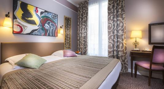 Hotel du Bois Paris - Paris - Bedroom