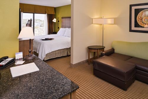 Hampton Inn & Suites-Atlantic Beach - Pine Knoll Shores - King bedroom