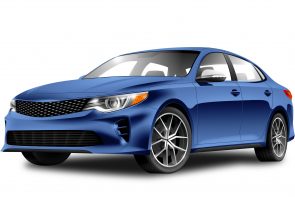 Full-size rental car