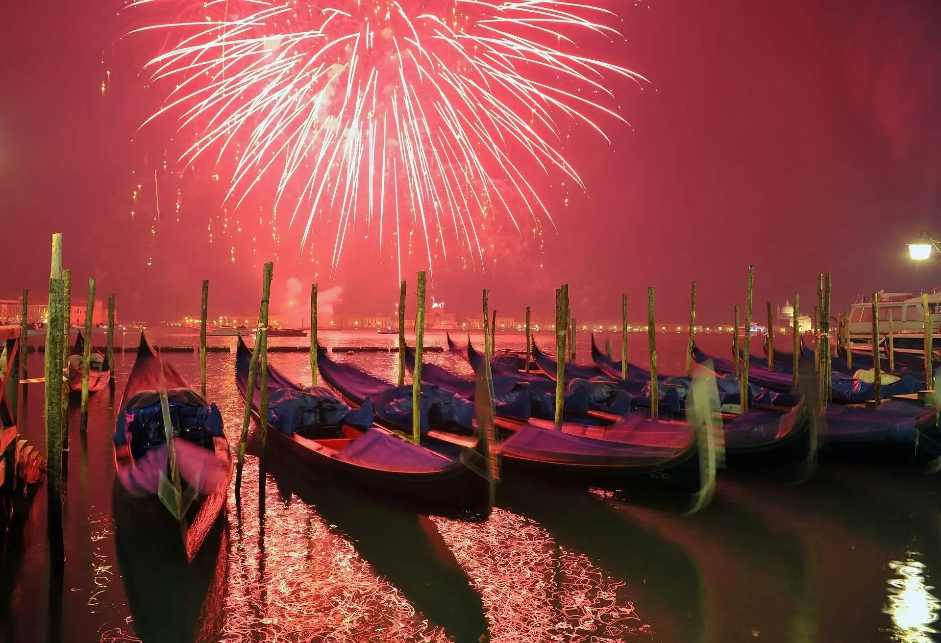 Fireworks in Venice