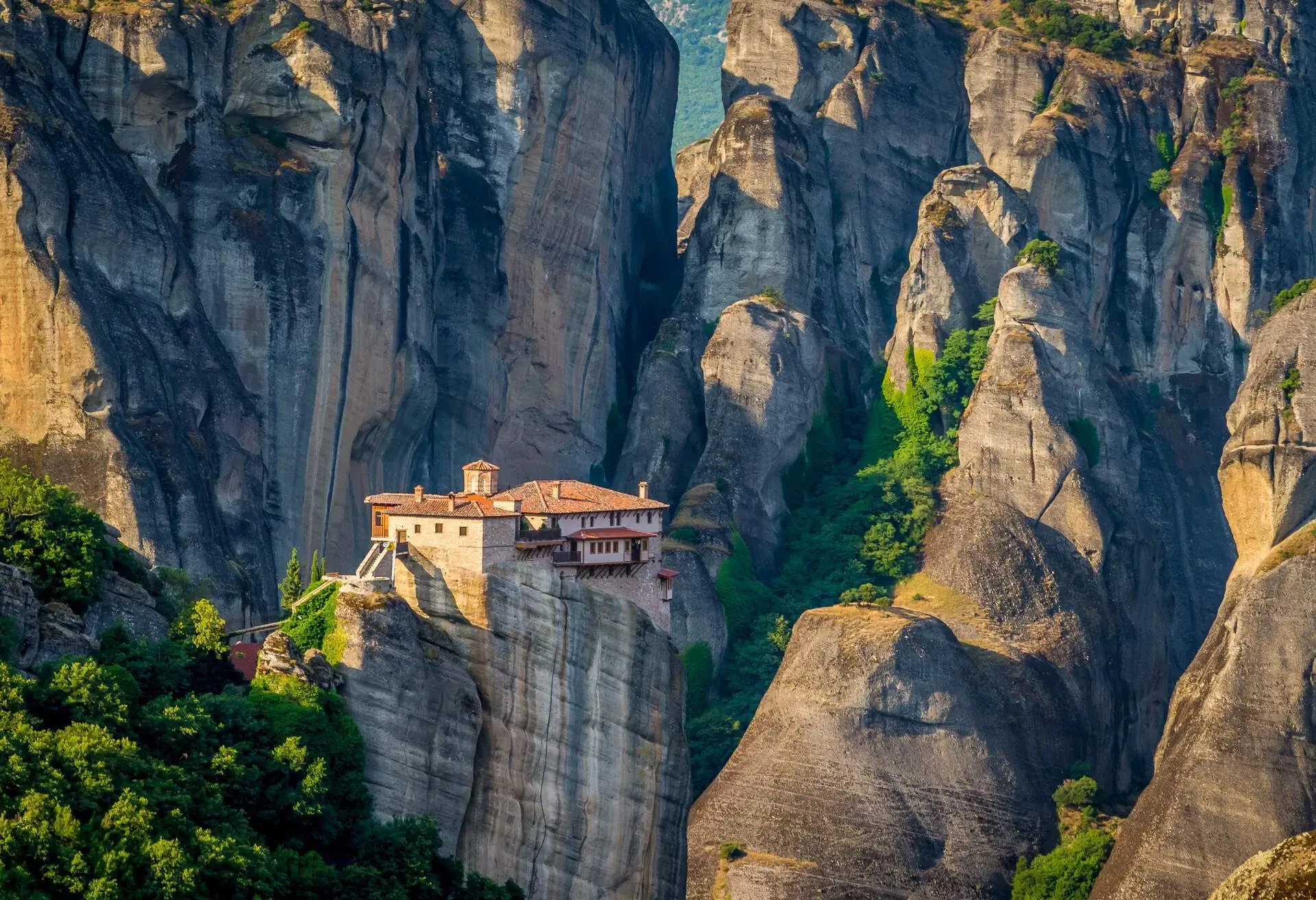 Meteora Monateries, Greece.