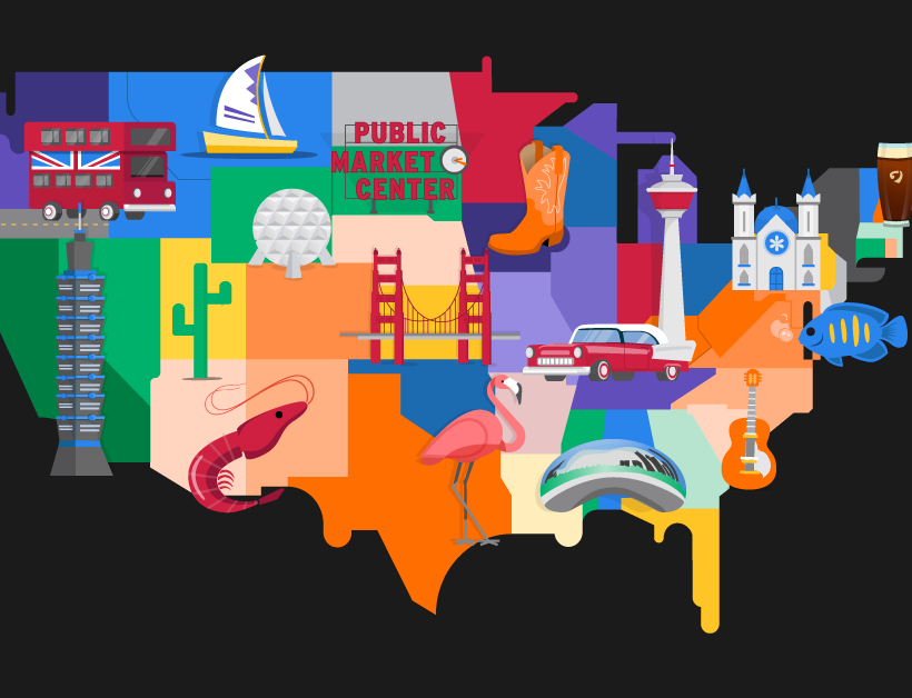 Search destinations by emoji travel hacker blog