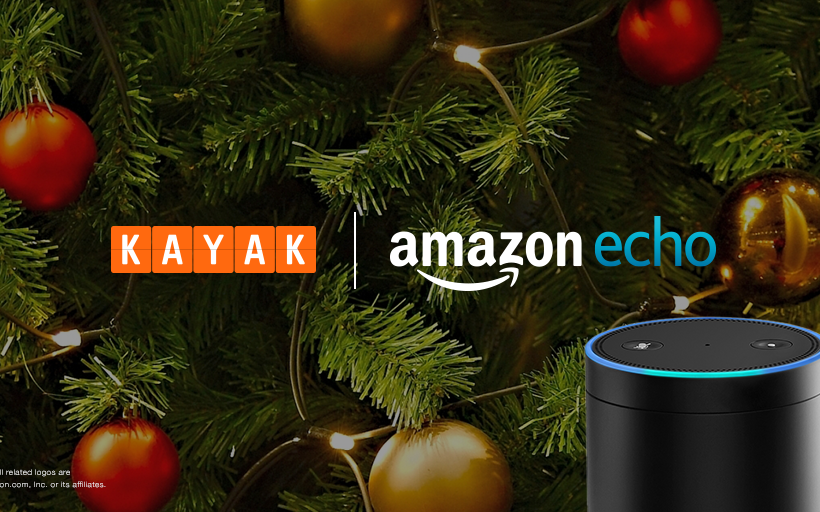 Track Santa with KAYAK and Amazon Alexa