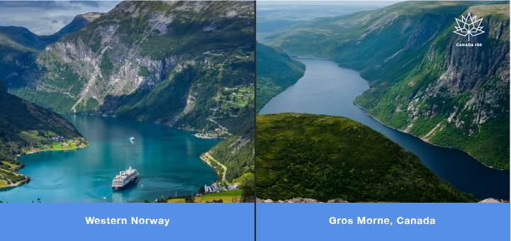 norway canada comparison