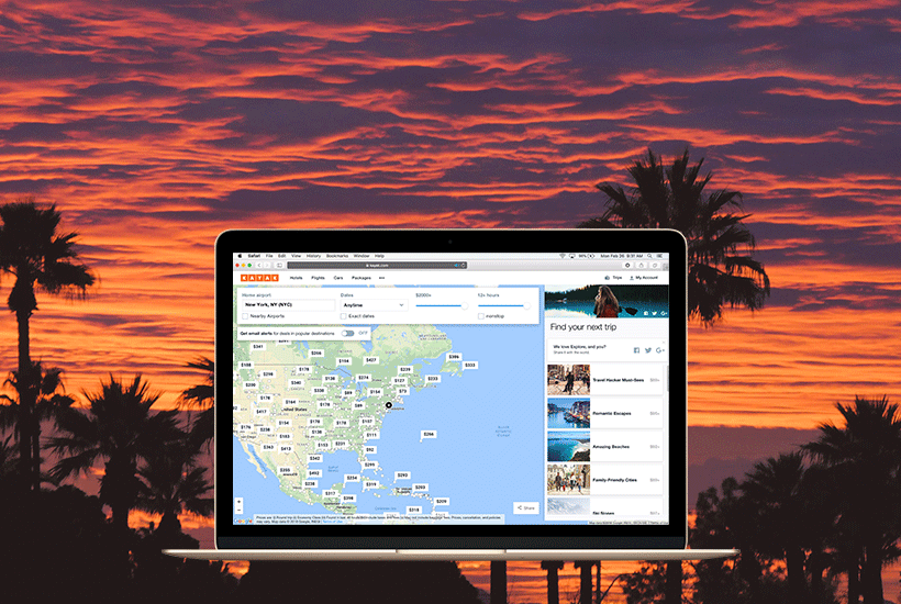 Flights to Anywhere with KAYAK Explore KAYAK Travel Hacker Blog