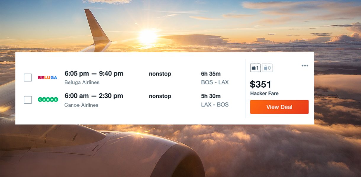 How to use Hacker Fares to Save Money -- KAYAK Travel Hacker Blog