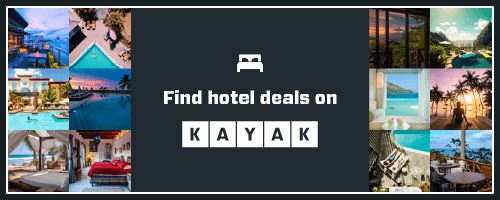Find hotel deals on Kayak