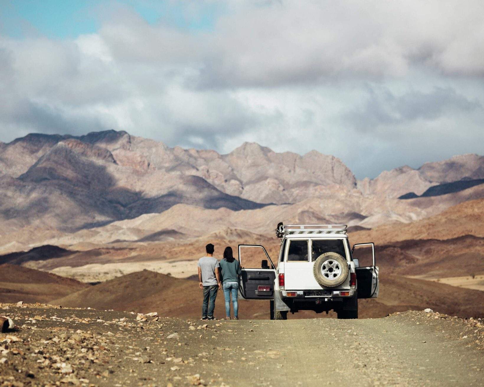 Allwheel drive rental car for harsh terrain and offroad adventures